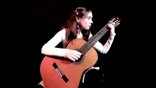 Anaé Vion joue "Feste Lariane" de Luigi Mozzani (Guitar Olympiad 2024)