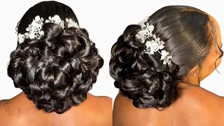 Elegant Bridal Hairstyle /Step By STEP / Detailed Tutorial