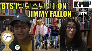 BTS 'ON' GRAND CENTRAL TERMINAL PERFORMANCE JIMMY FALLON REACTION