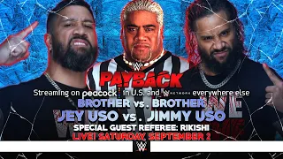 WWE Payback 2023 - Match Card Predictions [v2]