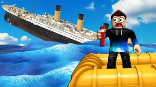 I Sank the TITANIC II in Tiny Sailors World in Roblox!