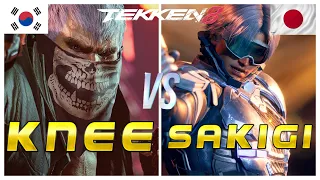Tekken 8 🔥 Knee (Rank #4 Bryan) Vs Sakigi (Lee Chaolan) 🔥 ATL S1 DAY 6