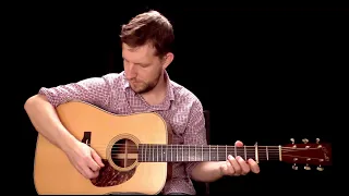 Nine Pound Hammer - Doc Watson Style Solo - Chris Eldridge Bluegrass Guitar Lesson