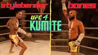 JON JONES vs ISRAEL ADESANYA | KUMITE | UFC 4!