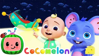 Little Moon Song | CoComelon Animal Time | Animals Nursery Rhymes and Lullabies