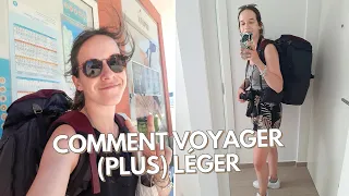 MES CONSEILS POUR VOYAGER LÉGER | VÊTEMENTS, CHOIX DU BAGAGE, PRIORITÉS, ETC