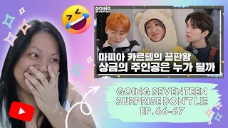 GOING SEVENTEEN EP.66-67  기습 돈't Lie #1 & #2 Surprise Don’t Lie #1 & #2 | REACTION