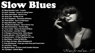 Best Of Slow Blues / Blues Rock - Night Relaxing Songs - Slow Rhythm |Beautiful Relaxing Blues Music