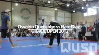 Nate Diaz vs Osvaldo Augusto Queixinho Super Fight at Gracie Open 2012