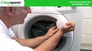 How to open a stuck washing machine door