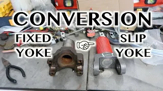 TH400 Fixed Yoke To Slip Yoke Conversion!