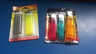 Sometimes less is more - a dollar tree lighter comparison