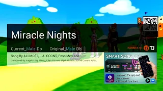 Miracle Nights | ALLMO$T, L.A. GOON$, Peso Mercado | Karaoke | HD