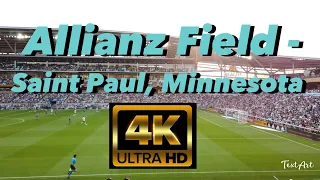 【4K】 Minnesota United FC - Soccer Stadim Walking Tour - Allianz Field - Saint Paul Minnesota