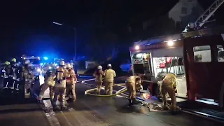 Dachstuhlbrand in Niederschelderhütte