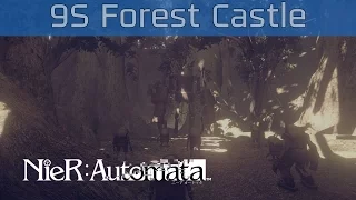 Nier: Automata - 9S Forest Castle Walkthrough [HD 1080P/60FPS]