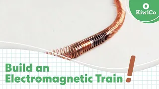 How to Build an Electromagnetic Train | STEAM DIY | KiwiCo