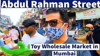 Abdul Rehman Street | Stationery & Toy Wholesale Market | Mumbai