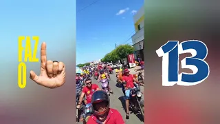 ARRASTÃO  DE JOÃO E LULA EM SÃO JOÃO DO RIO DO PEIXE PB 29/10/2022🌵🚩🇧🇷👆