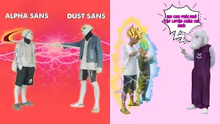 PHÁP SƯ GANGSTER NGOẠI TRUYỆN [Tập 7] Dust Sans Và Alpha Sans, Ai Mạnh Hơn ?