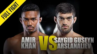 Amir Khan vs. "Dagi" Arslanaliev | ONE Full Fight | May 2019