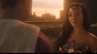 Shazam fury of the gods Wonder Woman scene/cameo
