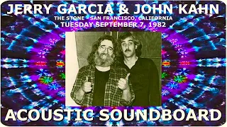 Jerry Garcia Acoustic 1982-09-07 San Francisco SBD (First Soundboard For This Show) Full Concert