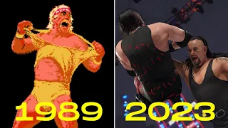 The Evolution of WWE Games 1989 - 2023