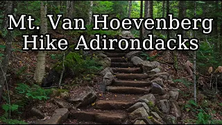 Mount Van Hoevenberg Adirondacks Hike East Trail from Lake Placid NY.