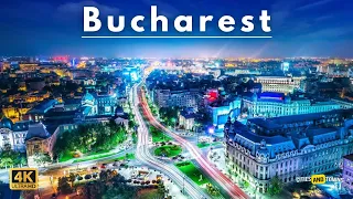 Bucharest Romania 🇷🇴 in 4K Video by Drone | Ultra HD