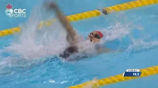 Sports Women 200M Backstroke Finals  Canadian Olympic Swimming Trials, 23 June 2021 女子200米仰泳奥运队选拔决赛