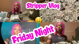 Come to work with me | FRIDAY NIGHT STRIPPER VLOG | ALL STAR WEEKEND !!