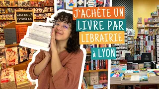 J'achète un livre par librairie 📚🤩 à Lyon ❄️