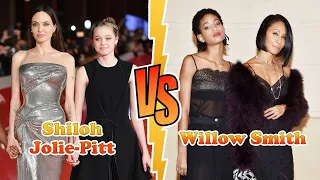 Shiloh Jolie-Pitt (Angelina Jolie's Daughter) Vs Willow Smith Transformation ★ From Baby To 2021