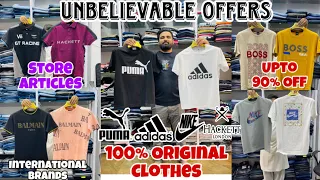 100% Original Clothes 🔥| Puma & Adidas Tshirts,Hackett Poloneck,Cargo | Branded Clothes in Mumbai