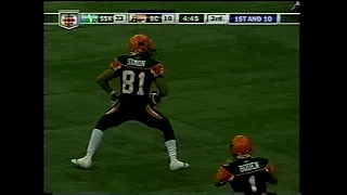 CFL 2007 WESTERN FINAL SASATCHEWAN ROUGHRIDERS AT BC-LIONS