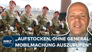 MEHR MILITÄR: Wladimir Putin ordnet Aufstockung der russischen Armee an