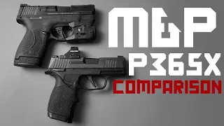 M&P SHIELD PLUS VS SIG P365x DIRECT COMPARISON