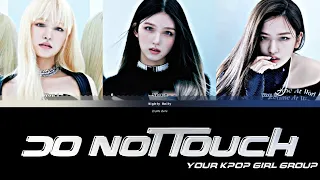 Twice/ Misamo Do not touch (트와이스/ 미사모) // (lycris color coded) Your kpop girl group / 3 membres