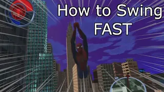 How to Swing Fast (Spider-Man 2 Swinging Tutorial)