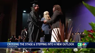 'Didn't even think it was possible': Stockton Man shot 9 times gets high school diploma at age 32