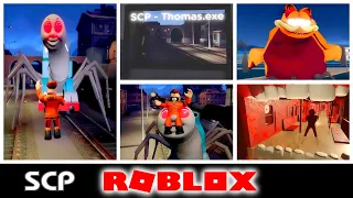 Roblox Scp THOMAS.exe, Cartoon Cat, Scary Garfield, Smile Room, Train Eater & More By kharbor_ykt