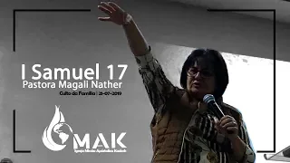 Culto da Família | MAK | 21-07-2019 - Pastora Magali Nather