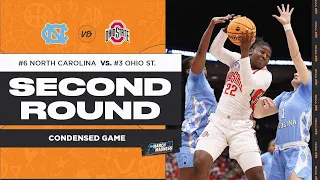 Ohio State vs. North Carolina - Second Round NCAA tournament extended highlights