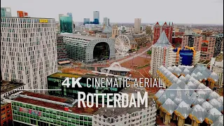 ROTTERDAM 🇳🇱 Drone [4K] NETHERLANDS Nederland Ultra HD