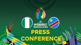 Nigeria v Congo DR - Press Conference | FIBA Women's AfroBasket 2023