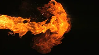 Slow Motion Fire HD and Flames Camera Video Footage Effects Shot in Slow Mo High Definition Format