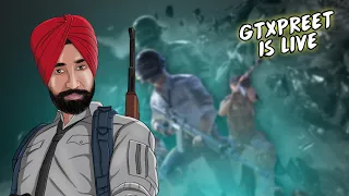 PUBG MOBILE LIVE - GTXPREET