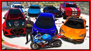 GTA 5 RP - Collecting Every Car in 1 Hour