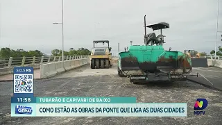 Nova ponte entre Tubarão e Capivari de Baixo pode ser liberada em três meses